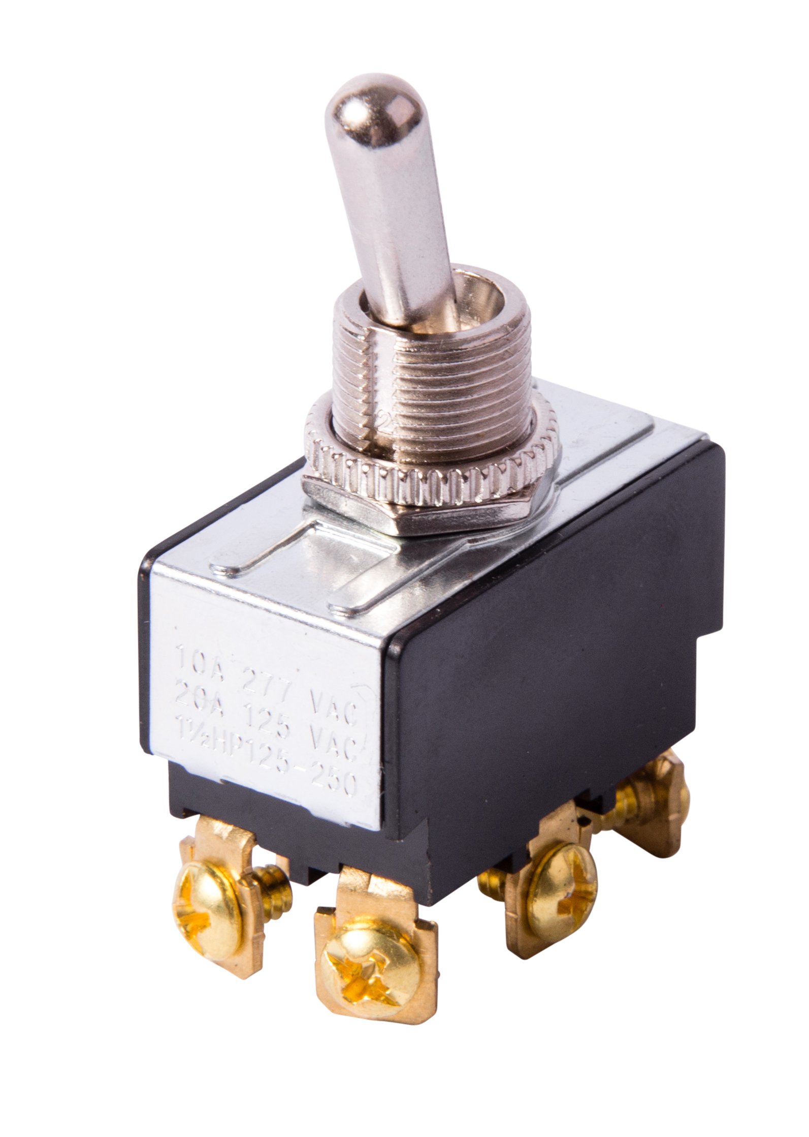 Gardner Bender GSW-15 Heavy-Duty Electrical Toggle Switch, DPST